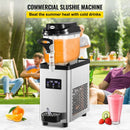 VEVOR komerciālā slushie mašīna 6L, 25 krūzes, 705W, nerūsējošais tērauds