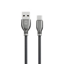 Forever Tornado kabel USB - USB-C 1,0 m 3A svart