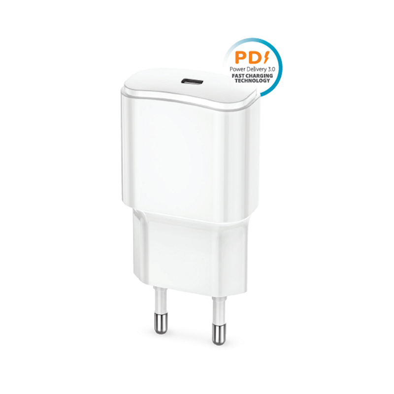 Forever wall charger USB PD 3A (20W) PD TC-01 white