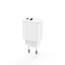 Setty charger 1x USB + USB-C 3A 20W white