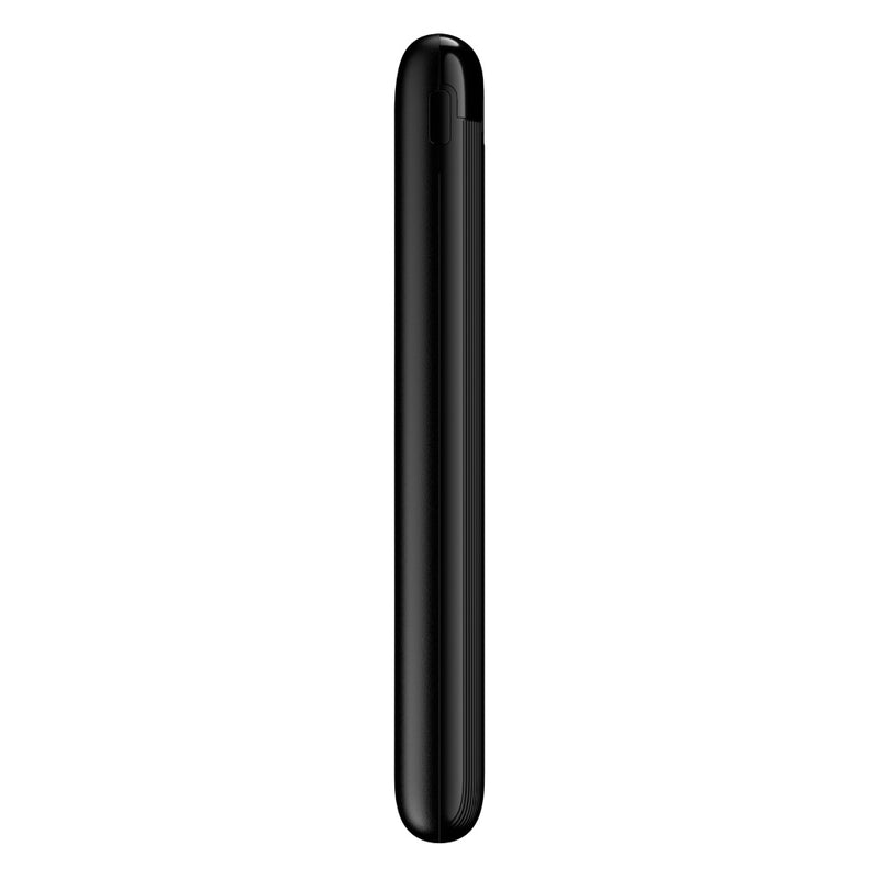 Setty 10000 mAh power banka ar LCD displeju melna universālai ierīču uzlādei