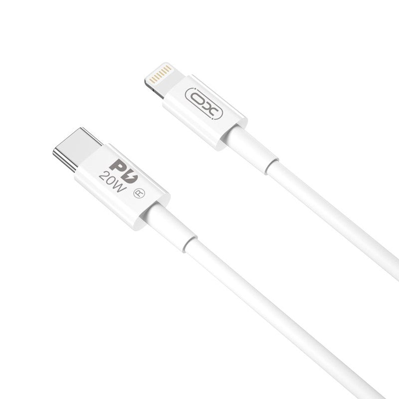 XO kaabel NB-Q189A PD USB-C - Lightning 1.0m 20W valge