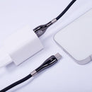 Forever Sleek USB – USB-C kabelis 1,0 m 3A, melns