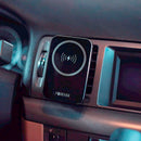 Forever magnētiskais auto turētājs gaisa ventilācijai MACH-100 ar bezvadu uzlādi, melns, 15 W