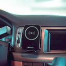 Forever magnētiskais auto turētājs gaisa ventilācijai MACH-100 ar bezvadu uzlādi, melns, 15 W