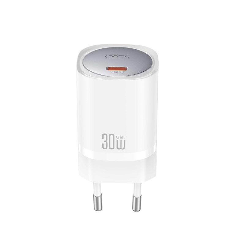 XO seinalaadija CE20 PD 30W 1x USB-C valge