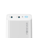 Forever TC-06-65CC GaN PD/QC sienas lādētājs ar 2 USB-C pieslēgvietām, 65 W, balts