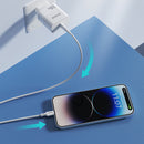 BWOO USB-C uz Lightning kabelis 1 m 27 W balts ātrai uzlādei un datu pārraidei
