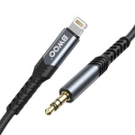Кабель BWOO AUX 3,5 мм – Lightning BO-AUX068, черный