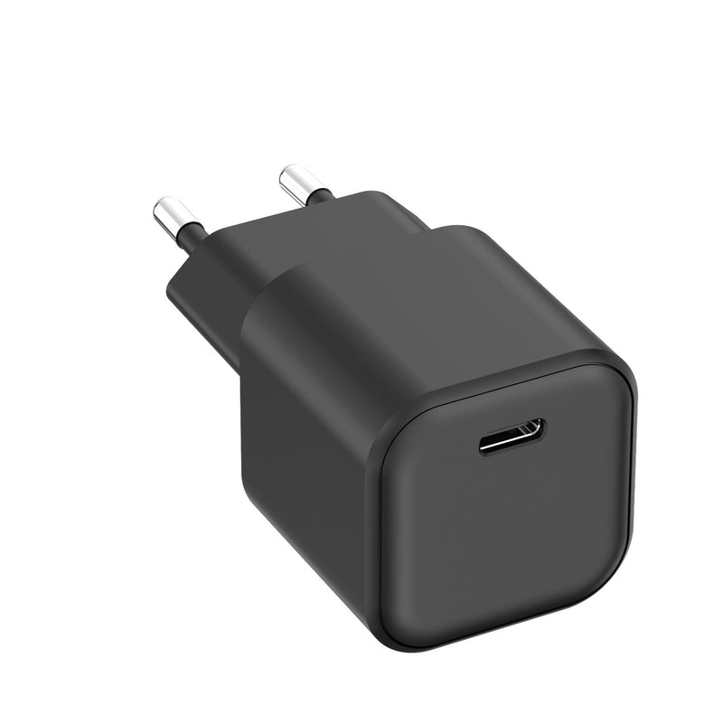 Setty LSGaN-C-351 GaN PD sienas lādētājs ar 1 USB-C pieslēgvietu, 35 W, melns
