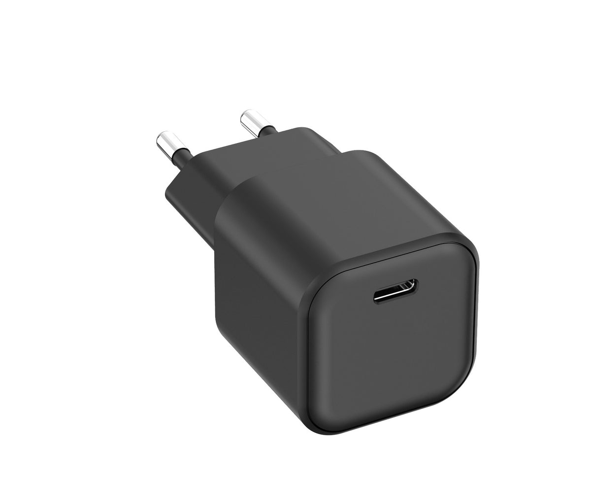 Setty LSGaN-C-351 GaN PD sienas lādētājs ar 1 USB-C pieslēgvietu, 35 W, melns