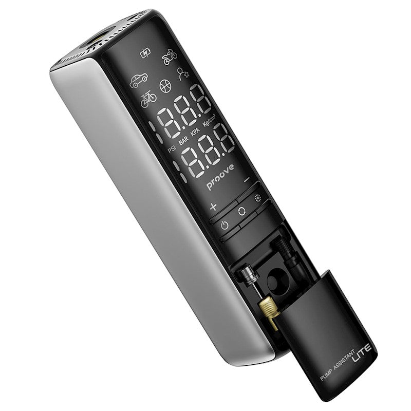 Proove pārnēsājamais kompresors Pump Assistant Lite, sudraba