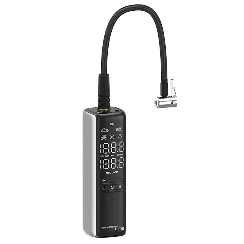 Proove pārnēsājamais kompresors Pump Assistant Lite, sudraba