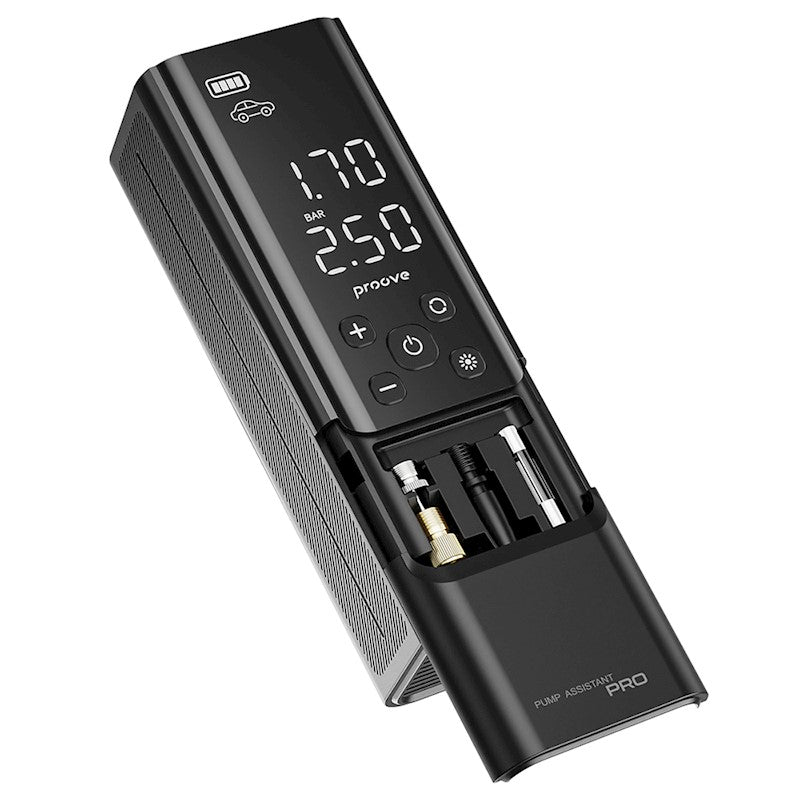 Proove pārnēsājamais pumpis Pump Assistant Pro, melns