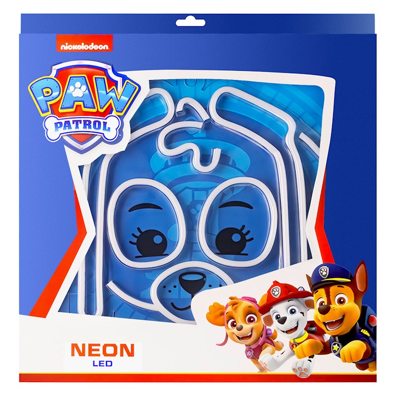 LED neona dekors uz plexiglass – Paw Patrol, Skye, OW-130546