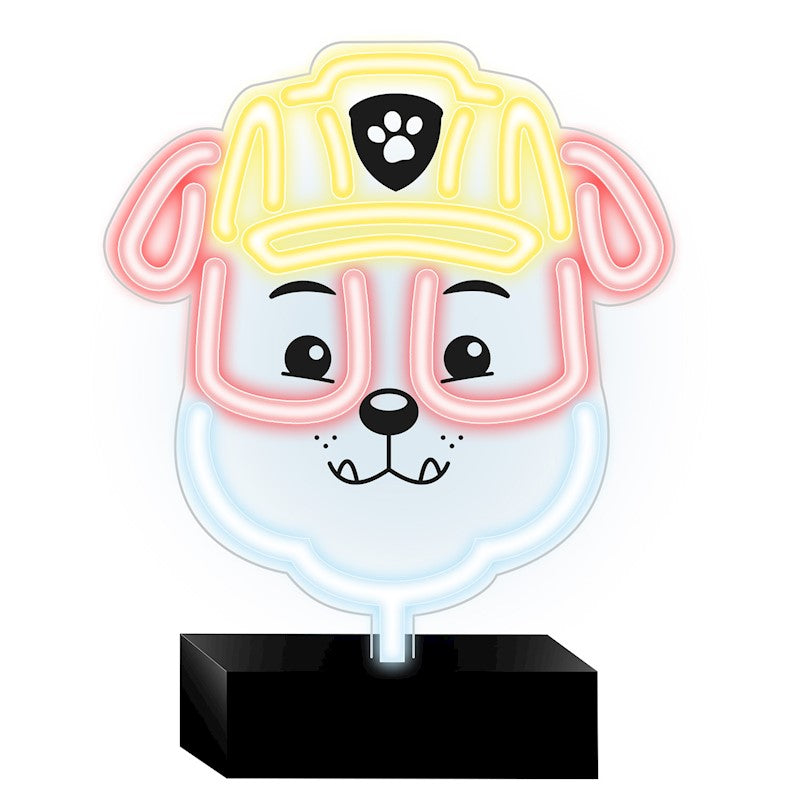 Neona LED figūra uz statīva Paw Patrol RUBBLE, OW-120446