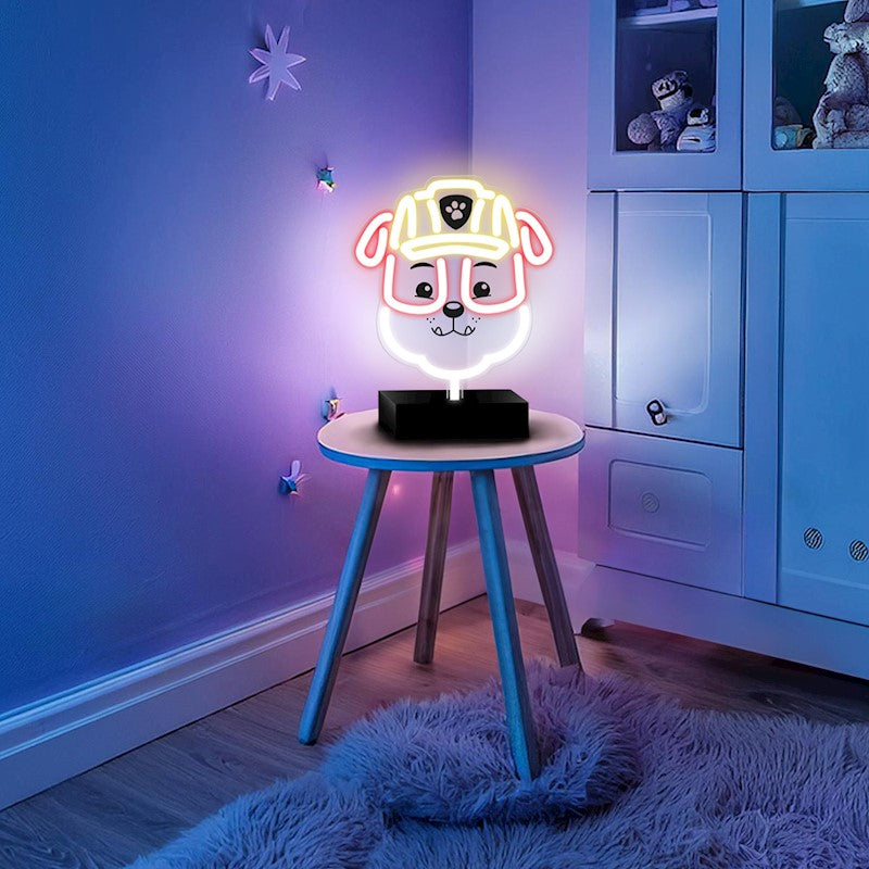 Neona LED figūra uz statīva Paw Patrol RUBBLE, OW-120446