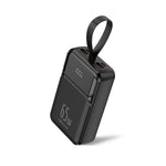 Forever TB-400 ārējais akumulators, 20000mAh, 65W, PD/QC, melns