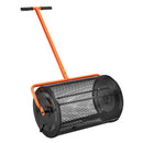 Разбрасыватель компоста VEVOR, регулируемая ручка 62-65 см, ширина 61 см, сетчатая корзина из стали с порошковым покрытием, для разбрасывания удобрений, почвы, компоста