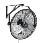VEVOR sienas ventilators, 450mm, IP44, 3 ātrumi, liels gaisa plūsmas attālums, regulējams rotācijas leņķis, jaudīgs, rūpniecībai, komerctelpām, garāžām, darbnīcām un sporta zālēm