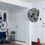 Rūpnieciskais sienas ventilators 44,6 cm, 3 ātrumi