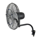 VEVOR sienas ventilators, 505mm, ar svārstību un miglas funkciju, tālvadības pulti, IP44, 3 ātrumi, 18h taimeris, temperatūras kontrole, rūpniecībai, komerctelpām, garāžām, darbnīcām un sporta zālēm