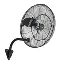 VEVOR sienas ventilators, 505mm, ar svārstību un miglas funkciju, tālvadības pulti, IP44, 3 ātrumi, 18h taimeris, temperatūras kontrole, rūpniecībai, komerctelpām, garāžām, darbnīcām un sporta zālēm