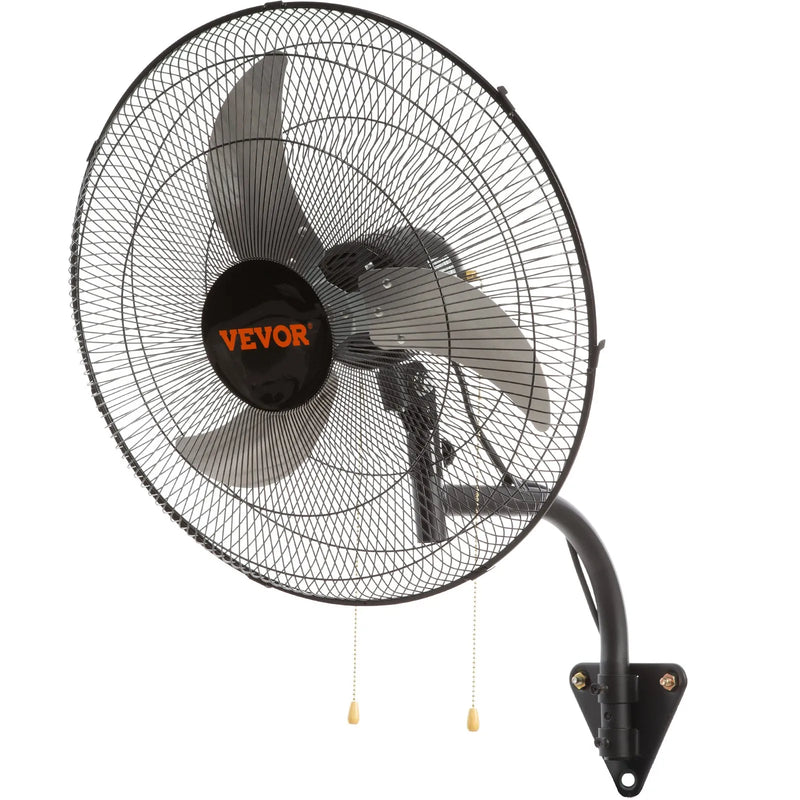 Sienas ventilators metāla 49 cm 3 ātrumi