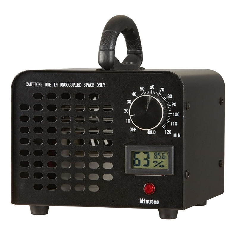 Ozonu ģenerators 24000 mg/h ar 0–120 minūšu taimeri