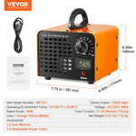 Генератор озона VEVOR 12 000 мг/ч с таймером 0-120 мин