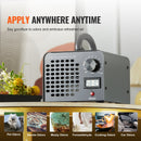 VEVOR ozona ģenerators, 36 000 mg/h, gaisa attīrītājs un smaku likvidētājs ar 0-120 min taimeri.