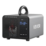 VEVOR ozona ģenerators 36 000 mg/h, komerciāla ozona iekārta ar 15 s aizkavētu palaišanu, zonu balstītu taimeri un LCD skārienekrānu, industriāls smaku neitralizators automašīnām, dūmiem un mājoklim, līdz 300 m²