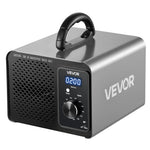 Генератор озона VEVOR производительностью 36 000 мг/ч с 15-секундной задержкой запуска, таймером, регулятором скорости вращения и режимом цикла устранения запахов для автомобилей и помещений площадью до 300 м²