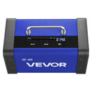 VEVOR ozona ģenerators 45 000 mg/h, komerciāla ozona iekārta ar 15 s aizkavētu palaišanu, divu šļūteņu ūdens režīmu un LCD skārienekrānu, industriāls smaku neitralizators automašīnām, dūmiem un mājoklim, līdz 350 m²