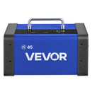 VEVOR ozona ģenerators 45 000 mg/h, komerciāla ozona iekārta ar 15 s aizkavētu palaišanu, divu šļūteņu ūdens režīmu un LCD skārienekrānu, industriāls smaku neitralizators automašīnām, dūmiem un mājoklim, līdz 350 m²