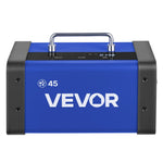 VEVOR ozona ģenerators 45 000 mg/h, komerciāla ozona iekārta ar 15 s aizkavētu palaišanu, divu šļūteņu ūdens režīmu un LCD skārienekrānu, industriāls smaku neitralizators automašīnām, dūmiem un mājoklim, līdz 350 m²