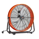 Rūpnieciskais grīdas ventilators 61 cm, 3 ātrumi, 14 600 m³/h, noliktavām