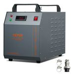 VEVOR Industrial Water Cooler CW-3000(PRO), 150W Air Cooling System with 12L Water Tank and 18L/min Maximum Flow Rate, Suitable for Laser Engraving Machines