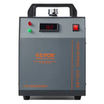 VEVOR Industrial Water Cooler CW-3000(PRO), 150W Air Cooling System with 12L Water Tank and 18L/min Maximum Flow Rate, Suitable for Laser Engraving Machines