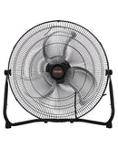 VEVOR 50 cm grīdas ventilators, 3 ātrumi, 360° regulējams leņķis, jaudīgs rūpnieciskais ventilators