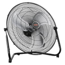 VEVOR 50 cm grīdas ventilators, 3 ātrumi, 360° regulējams leņķis, jaudīgs rūpnieciskais ventilators