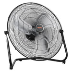 VEVOR 50 cm grīdas ventilators, 3 ātrumi, 360° regulējams leņķis, jaudīgs rūpnieciskais ventilators