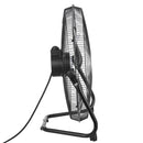 VEVOR 50 cm grīdas ventilators, 3 ātrumi, 360° regulējams leņķis, jaudīgs rūpnieciskais ventilators