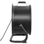 VEVOR 35 cm grīdas ventilators, 3 ātrumi, 360° regulējams leņķis, jaudīgs rūpnieciskais ventilators