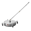 VEVOR 42 cm augstspiediena mazgātāja virsmas tīrītājs ar 4 riteņiem, nerūsējošais tērauds, maksimālais spiediens 4000 PSI