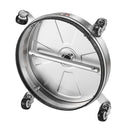 VEVOR 42 cm augstspiediena mazgātāja virsmas tīrītājs ar 4 riteņiem, nerūsējošais tērauds, maksimālais spiediens 4000 PSI