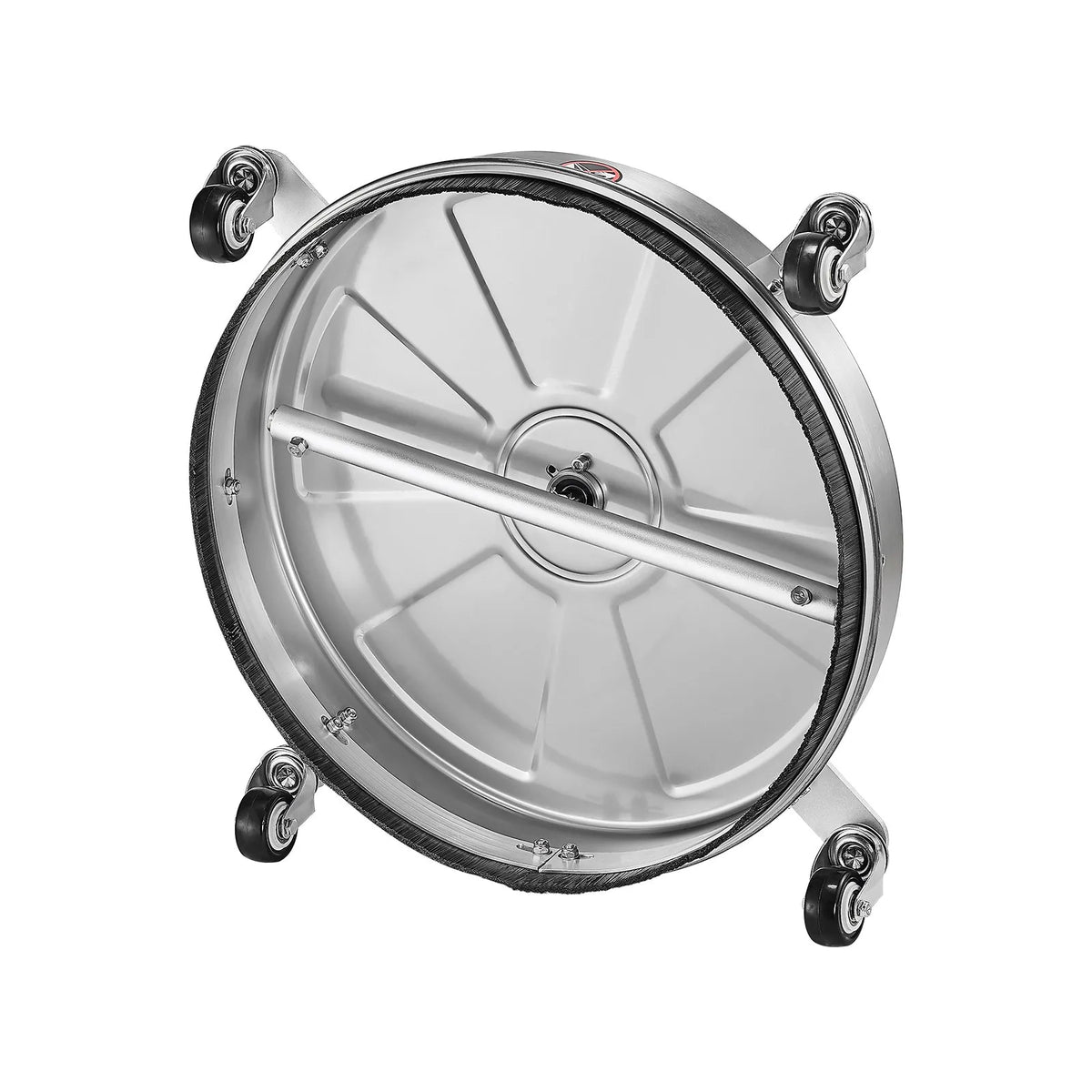 VEVOR 46 cm augstspiediena mazgātāja virsmas tīrītājs ar 4 riteņiem, maksimālais spiediens 4000 PSI, ar 2 pagarināmajām spraudstieņiem