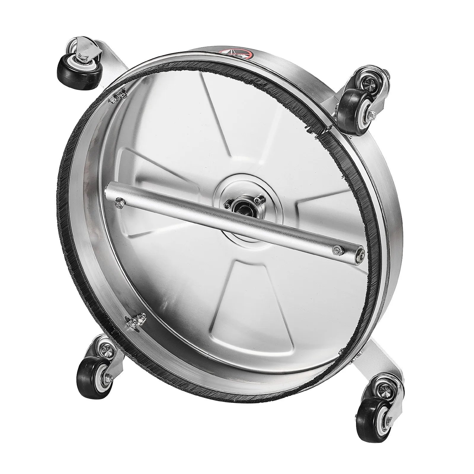 VEVOR 38 cm augstspiediena mazgātāja virsmas tīrītājs ar 4 riteņiem, maksimālais spiediens 4000 PSI, ar 2 pagarināmajām spraudstieņiem