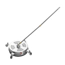 VEVOR 36 cm augstspiediena mazgātāja virsmas tīrītājs ar 4 riteņiem, maksimālais spiediens 4000 PSI, ar 2 pagarināmajām spraudstieņiem