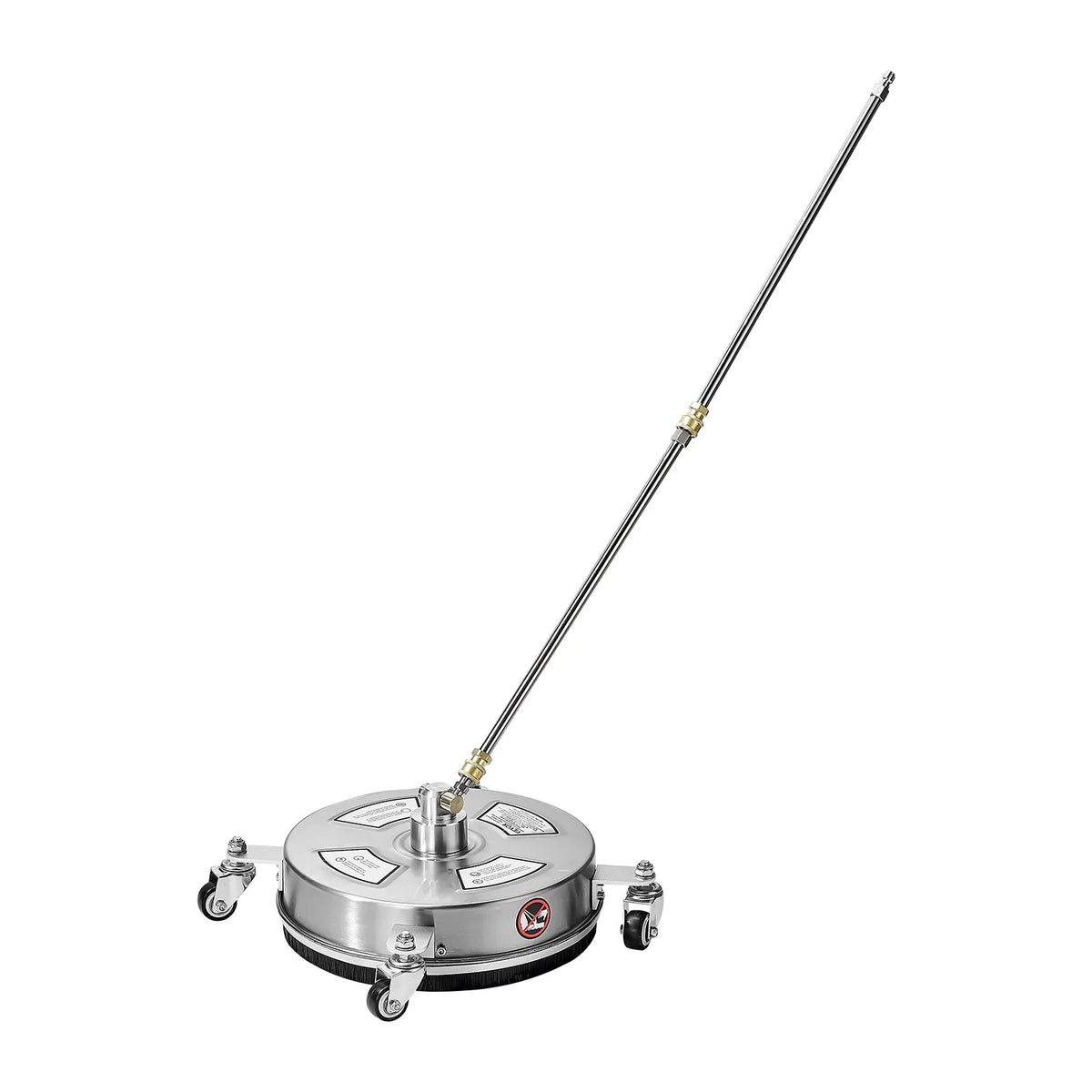 VEVOR 36 cm augstspiediena mazgātāja virsmas tīrītājs ar 4 riteņiem, maksimālais spiediens 4000 PSI, ar 2 pagarināmajām spraudstieņiem